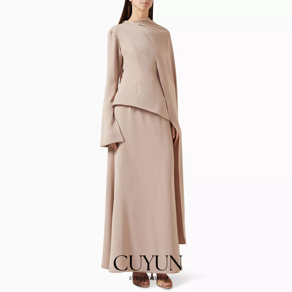 CUYUN 맞춤형 카키색 단정한 발목 길이의 프롬 드레 - Women'S Formal Wear Wedding Guest 리뷰 및 가격