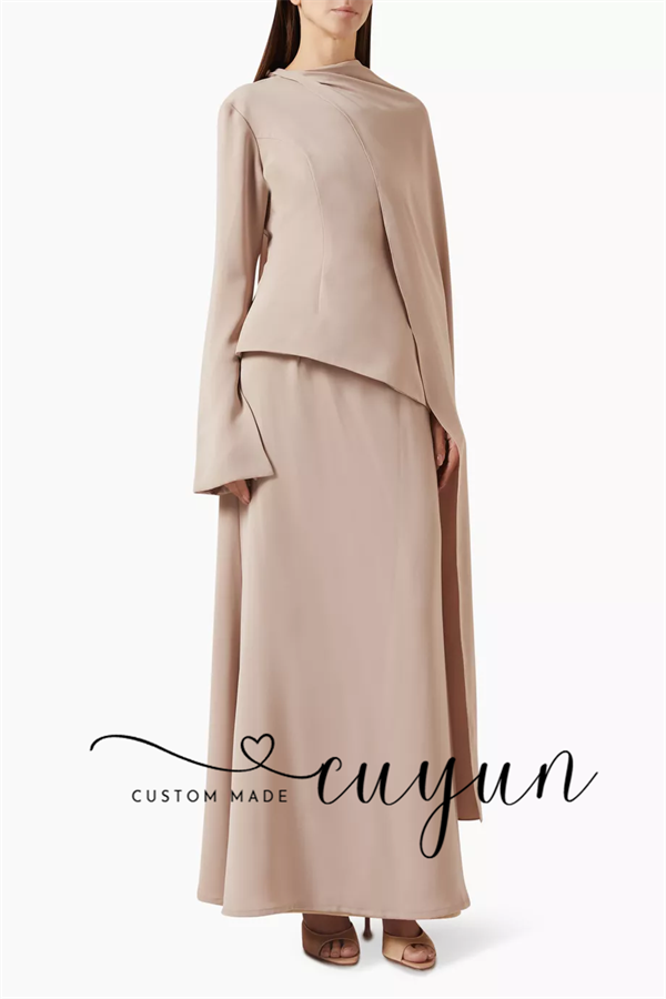 CUYUN 맞춤형 카키색 단정한 발목 길이의 프롬 드레 - Women'S Formal Wear Wedding Guest 리뷰 및 가격