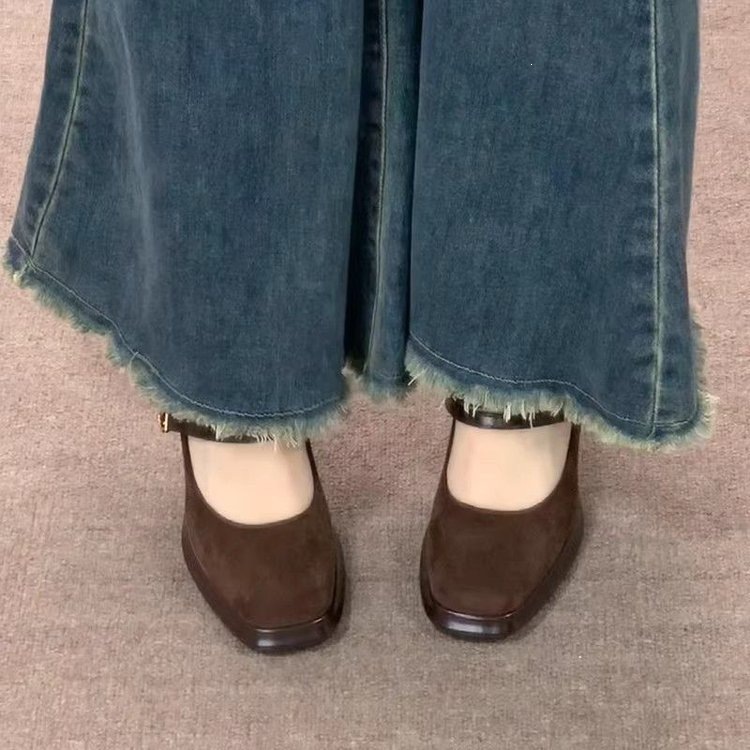 빈티지 두꺼운 굽 여성 메리제인 슈즈 연회 파티 버클  - Vintage Women'S Formal Wear 리뷰 및 가격
