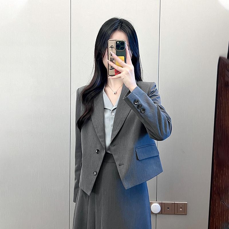 인터뷰 의상: 여성용 그레이 프로페셔널 수트 세트, 새 - Women'S Formal Wear Petite 리뷰 및 가격