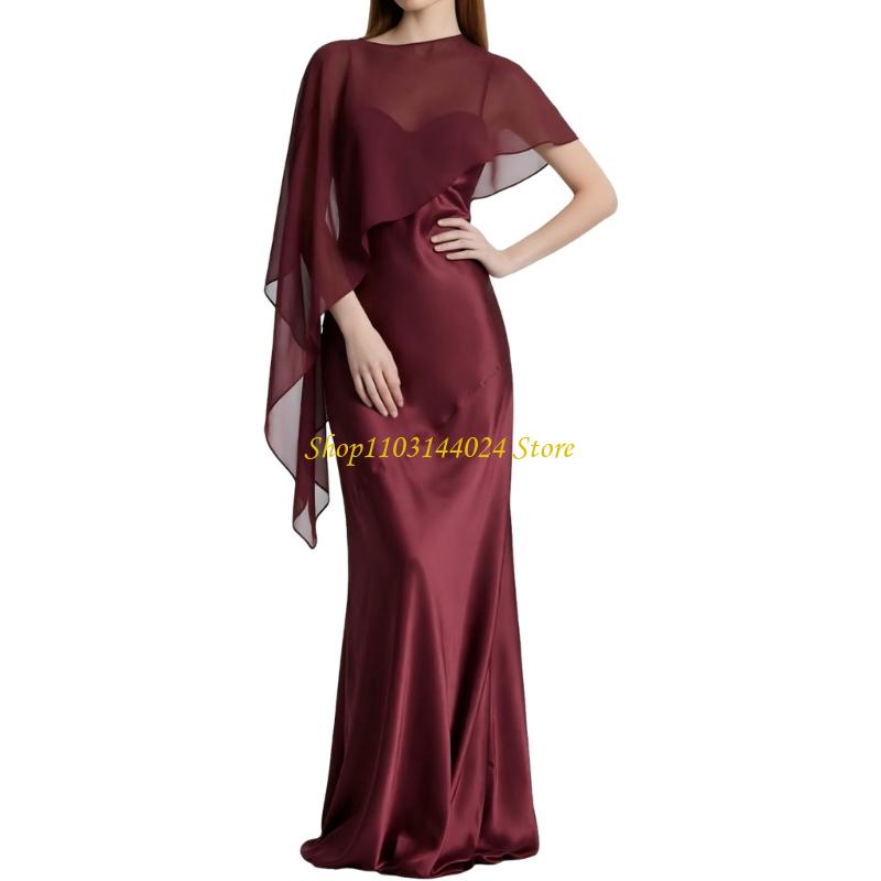 N5KE 웨딩복과 이브닝 의상을 위한 흐르는 듯한 시폰 - Women'S Formal Wear Wedding Guest 리뷰 및 가격