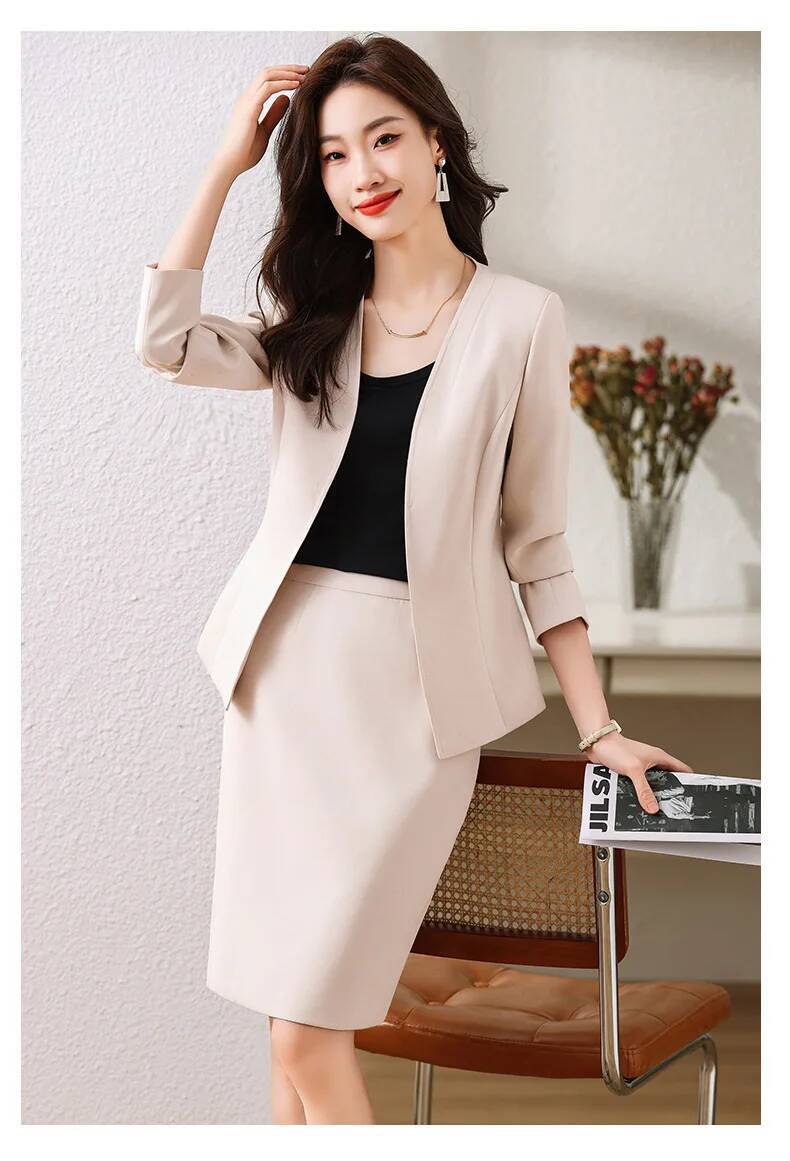 스커트와 재킷이 포함된 여성 정장 비즈니스 슈트 OL  - Women Formal Wear Outfits 리뷰 및 가격