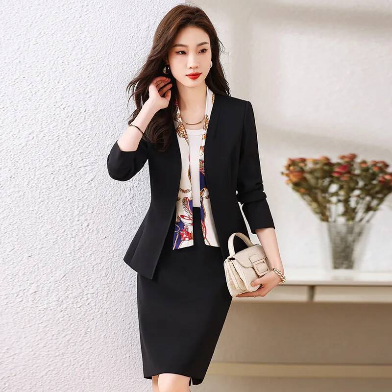 스커트와 재킷이 포함된 여성 정장 비즈니스 슈트 OL  - Women Formal Wear Outfits 리뷰 및 가격
