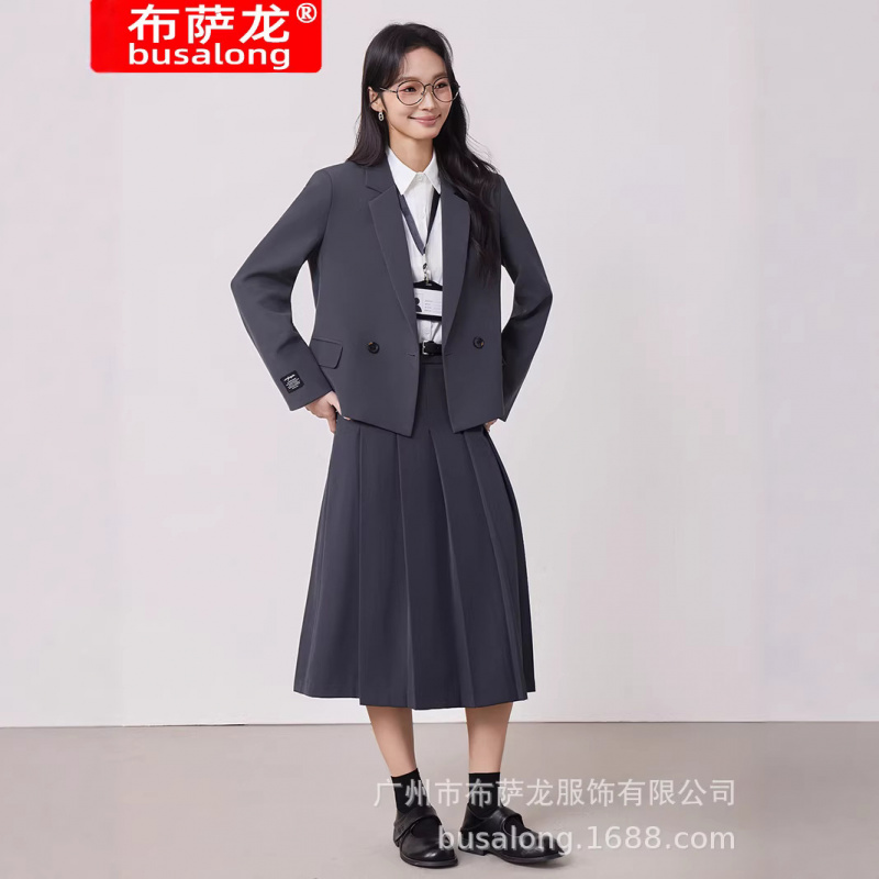 봄, 가을용 그레이 여성 정장 세트, 몸집이 작은 여성 - Women'S Formal Wear Petite 리뷰 및 가격